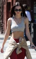 Emily Ratajkowski Out And About in NoHo - NYC