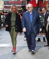 Salman Rushdie At Good Morning America - NYC
