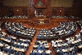 Japan lower house plenary session
