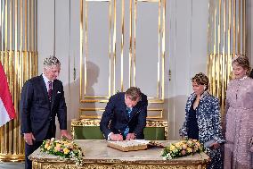 Luxembourg Royals State Visit To Belgium - Brussels