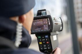 Police conducting speed checks in locations suggested by residents