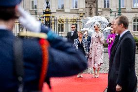 Luxembourg Royals State Visit To Belgium - Brussels