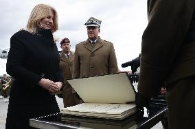 Slovak President Zuzana Caputova Visits Poland