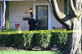 Onondaga County Sheriff Crime Lab Collects Evidence At Suspect Residence