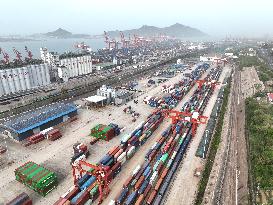 China-Kazakhstan (Lianyungang) Freight Train
