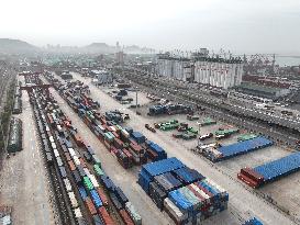 China-Kazakhstan (Lianyungang) Freight Train