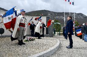 Tribute Ceremony For The Vercors Resistances And Civilian Victims in Vassieux-en-Vercors