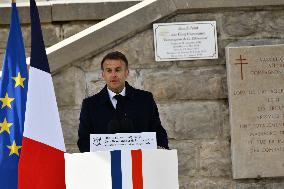 Tribute Ceremony For The Vercors Resistances And Civilian Victims in Vassieux-en-Vercors