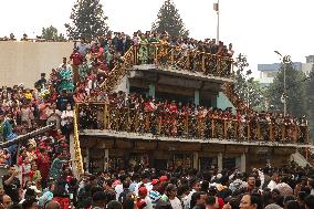 Seto Macchindranath Chariot Procession, Kathmandu, Nepal.