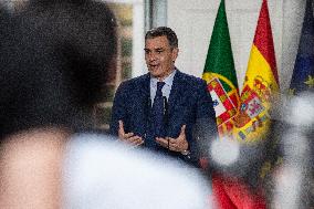 Meeting Between The President Of The Government Of Spain, Pedro Sánchez, And The Prime Minister Of Portugal, Luis Montenegro