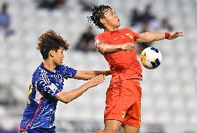 Japan V China : Group A Match AFC U23 Asian Cup