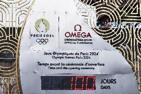 (SP)FRANCE-PARIS-OLYMPIC GAMES-100 DAY COUNTDOWN