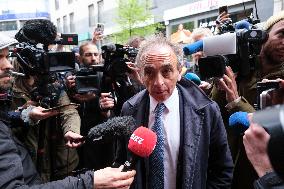 Zemmour Arrives At National Conservatism Conference Cancelled - Brussels