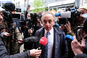 Zemmour Arrives At National Conservatism Conference Cancelled - Brussels