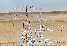 High Voltage Transmission project Construction