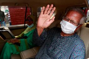 Nobel Peace Prize Winner Muhammad Yunus Leaves Court - Dhaka