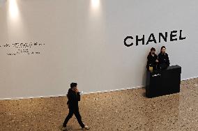 CHANEL Store Under Renovation in Shanghai