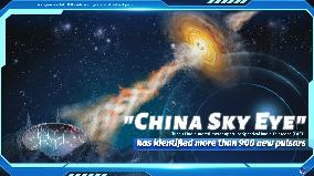 [GRAPHICS] "China Sky Eye" Has Identified More Than 900 New Pulsars