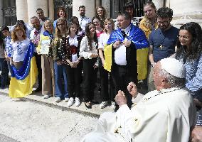 Pope Francis Holds Wednesday Audience - Vatican