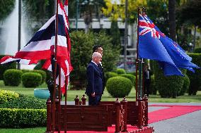 New Zealand's Prime Minister Visits Thailand.