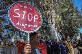 Protest Against Giorgia Meloni’s Visit In Tunisia