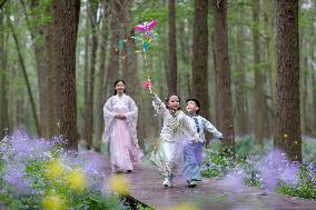 #CHINA-SPRING-FLOWERS-OUTDOOR ACTIVITY