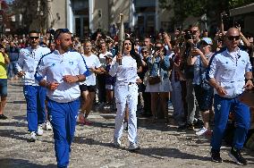 Torch Relay For The Paris 2024 Olympic Games