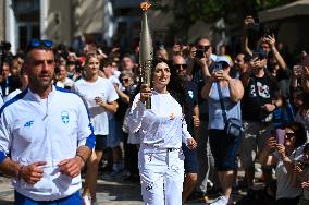 Torch Relay For The Paris 2024 Olympic Games