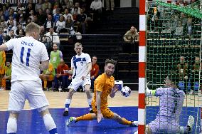 FIFA Futsal World Cup 2024 qualifying match Finlnad vs the Netherlands