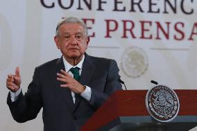 Lopez Obrador News Conference - Mexico