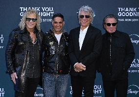 Thank You, Goodnight: The Bon Jovi Story Premiere - London