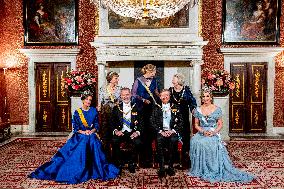 State Banquet For Spanish Royals - Amsterdam