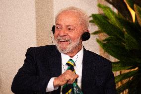 Brazil's President Lula Da Silva Official Visit To Colombia