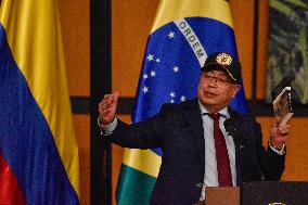 Brazil's President Lula da Silva Official Visit to Colombia
