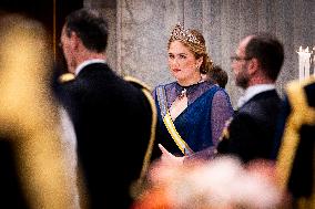 State Banquet For Spanish Royals - Amsterdam