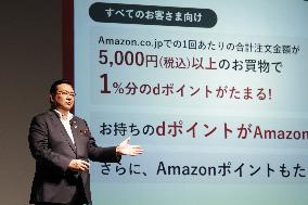 NTT Docomo and Amazon Japan Cooperation Conference
