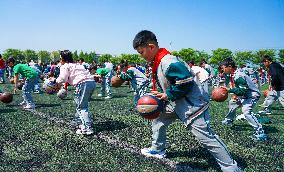 Basketball Exercises in Suqian