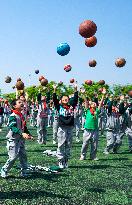 Basketball Exercises in Suqian