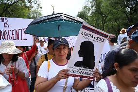 World Day of Political Prisoners Demonstration - Mexico