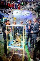 King Willem-Alexander and King Felipe VI Visit ESA ESTEC - Netherlands