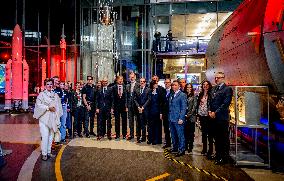 King Willem-Alexander and King Felipe VI Visit ESA ESTEC - Netherlands