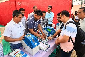 Preparations For First Phase Of Lok Sabha Polls In Jaipur
