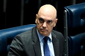 Brazil's Supreme Court Justice Alexandre De Moraes