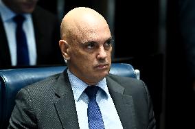 Brazil's Supreme Court Justice Alexandre De Moraes