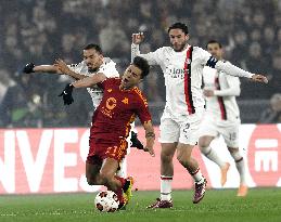 (SP) ITALY-ROME-FOOTBALL-UEFA EUROPA LEAGUE-QUARTER FINAL 2ND LEG-ROMA VS AC MILAN