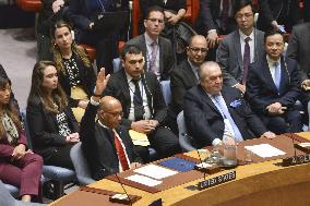 United States blocks full U.N. membership for Palestinians