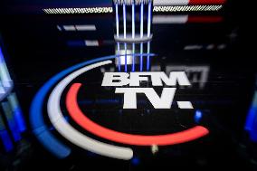 PM Attal Appears On BFM TV - Paris