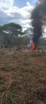 KENYA-HELICOPTER CRASH-MILITARY CHIEF-DEATH