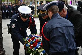 Ceremony in memory of Police Captain Xavier Jugele FA