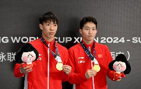 (SP)CHINA-SHAANXI-XI'AN-DIVING-WORLD AQUATICS WORLD CUP 2024-SUPER FINAL